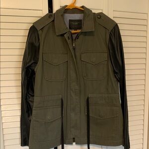 Women’s Olive and Black Jacket